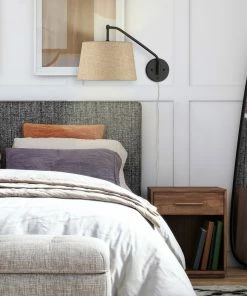 Golden Lighting Ryleigh 1 Light Articulating Wall Sconce American Farmhouse