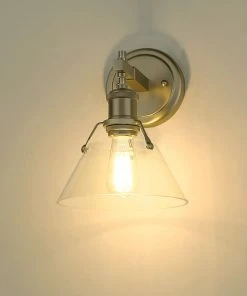 Golden Lighting Orwell 1 Light Bath Vanity American Farmhouse