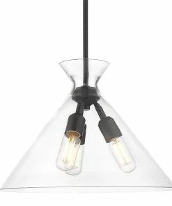 Golden Lighting American Farmhouse Malta 3 Light Pendant