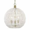 Golden Lighting American Farmhouse Florence 3 Light Pendant