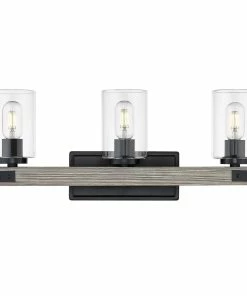 Golden Lighting American Farmhouse Lowell 3 Light Bath Vanity