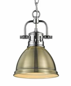 Golden Lighting Transitional Looks Duncan Mini Pendant With Chain - Closeout