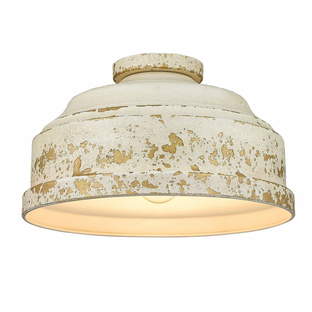 Cheap ๐งจ Golden Lighting American Farmhouse Keating Flush Mount ๐ 7 Golden Lighting American Farmhouse Keating Flush Mount
