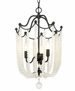 Golden Lighting Tiara 3 Light Pendant American Farmhouse