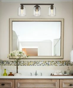 Golden Lighting Fisher 3 Light Bath Vanity