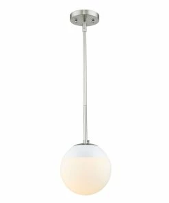 Golden Lighting Dixon Small Pendant With Rod - Closeout