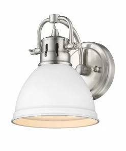 Golden Lighting American Farmhouse Duncan 1 Light Bath Vanity