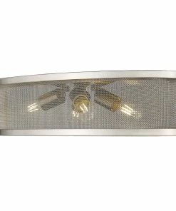 Best deal ๐ Golden Lighting Channing Flush Mount - 24" - Closeout ๐ 8 Golden Lighting Channing Flush Mount - 24