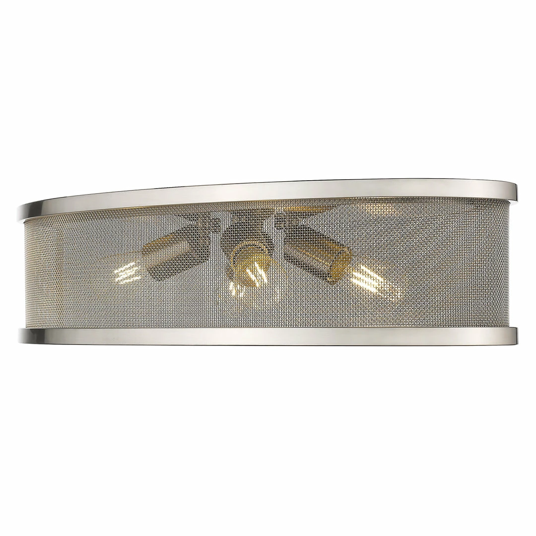 Best deal ๐ Golden Lighting Channing Flush Mount - 24" - Closeout ๐ 5 Golden Lighting Channing Flush Mount - 24" - Closeout