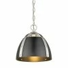 Golden Lighting Aldrich Small Pendant  - Closeout American Farmhouse