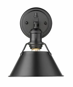 Golden Lighting Orwell 1 Light Bath Vanity American Farmhouse