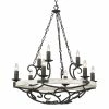 Golden Lighting Madera 2 Tier - 9 Light Chandelier American Farmhouse