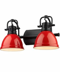 New ✨ Golden Lighting Duncan 2 Light Bath Vanity 👍 173 Golden Lighting Duncan 2 Light Bath Vanity