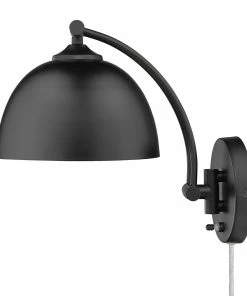 Golden Lighting Rey 1 Light Articulating Wall Sconce