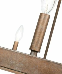 Cheap โ Golden Lighting Carraway 9 Light Chandelier American Farmhouse ๐ 10 Golden Lighting Carraway 9 Light Chandelier American Farmhouse