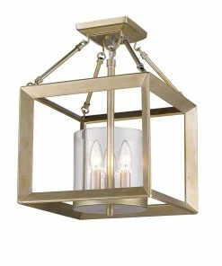 Golden Lighting Smyth Semi-Flush (Convertible)