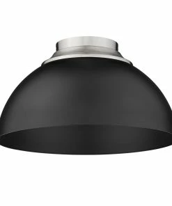 Golden Lighting Zoey Flush Mount American Farmhouse