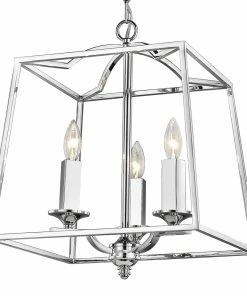 Golden Lighting Athena 3 Light Pendant - Closeout