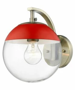 Golden Lighting Dixon 1 Light Wall Sconce - Closeout American Farmhouse