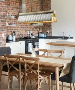 Golden Lighting American Farmhouse Waylon Linear Pendant