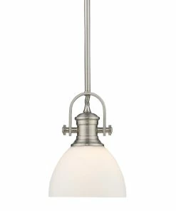 Golden Lighting American Farmhouse Hines Mini Pendant