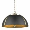 Golden Lighting Aldrich 5 Light Pendant American Farmhouse