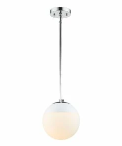 Golden Lighting Dixon Small Pendant With Rod - Closeout