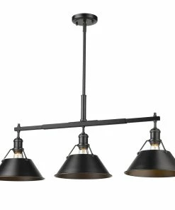 Outlet 😉 Golden Lighting Orwell Linear Pendant ✔️ 12 Golden Lighting Orwell Linear Pendant