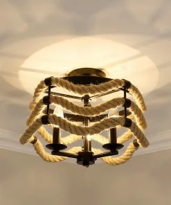 Golden Lighting Marissa 3 Light Semi-Flush