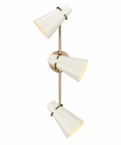Golden Lighting Reeva 3 Light Bath Vanity American Farmhouse