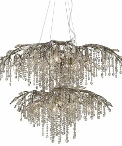 Golden Lighting American Farmhouse Autumn 2 Tier - 18 Light Chandelier