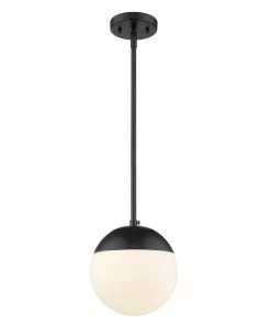 Golden Lighting Dixon Small Pendant With Rod