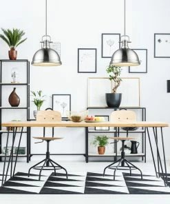 Hot Sale ๐คฉ Golden Lighting Duncan 1 Light Pendant With Rod American Farmhouse ๐ 52 Golden Lighting Duncan 1 Light Pendant With Rod American Farmhouse