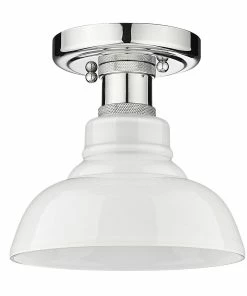 Golden Lighting Carver Flush Mount