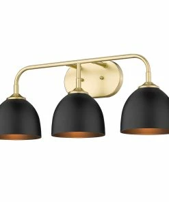 Cheap ๐ Golden Lighting Zoey 3 Light Bath Vanity ๐งจ 29 Golden Lighting Zoey 3 Light Bath Vanity