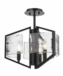 Golden Lighting Varsha Semi-Flush