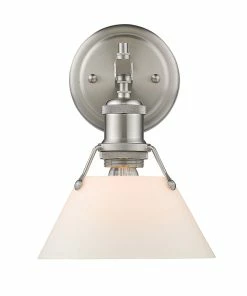Golden Lighting Orwell 1 Light Bath Vanity American Farmhouse