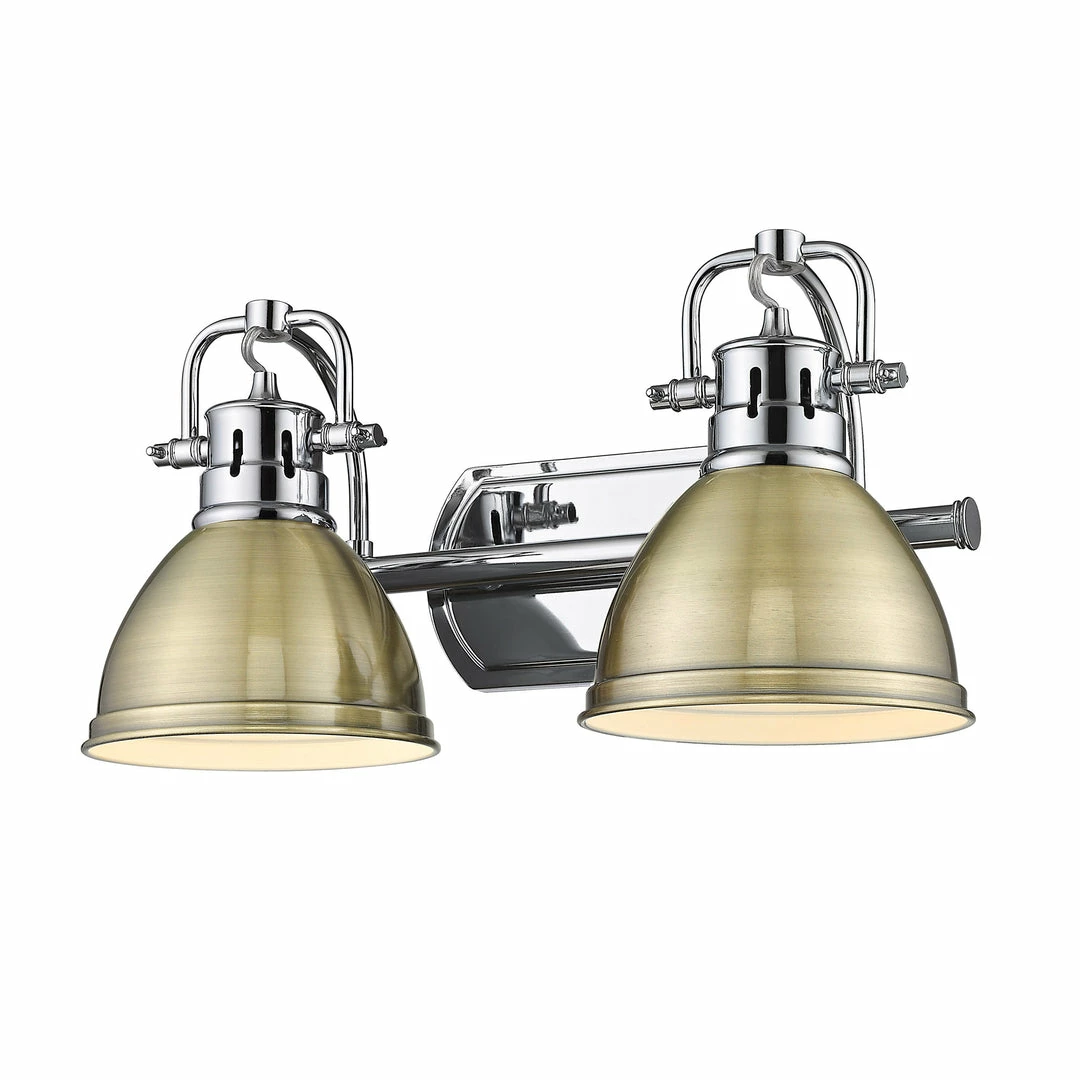 New ✨ Golden Lighting Duncan 2 Light Bath Vanity 👍 61 Golden Lighting Duncan 2 Light Bath Vanity