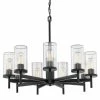 Golden Lighting Winslett 9 Light Chandelier American Farmhouse