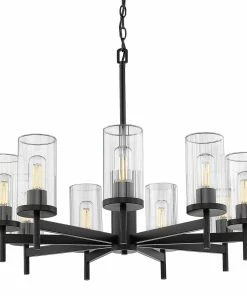 Golden Lighting Winslett 9 Light Chandelier American Farmhouse