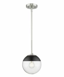Golden Lighting Dixon Small Pendant With Rod - Closeout