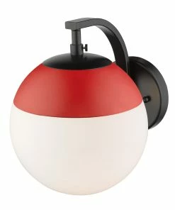 Golden Lighting Dixon 1 Light Wall Sconce - Closeout American Farmhouse