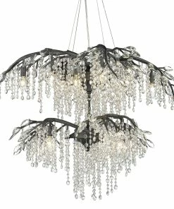 Golden Lighting American Farmhouse Autumn 2 Tier - 18 Light Chandelier