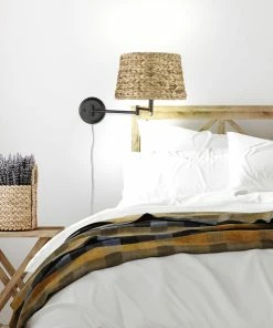 Golden Lighting American Farmhouse Eleanor 1 Light Articulating Wall Sconce