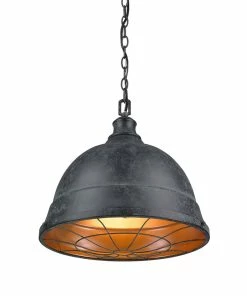 Golden Lighting American Farmhouse Bartlett 2 Light Pendant