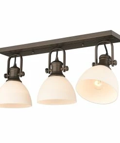 Wholesale ๐ Golden Lighting American Farmhouse Hines 3 Light Semi-Flush โ๏ธ 39 Golden Lighting American Farmhouse Hines 3 Light Semi-Flush