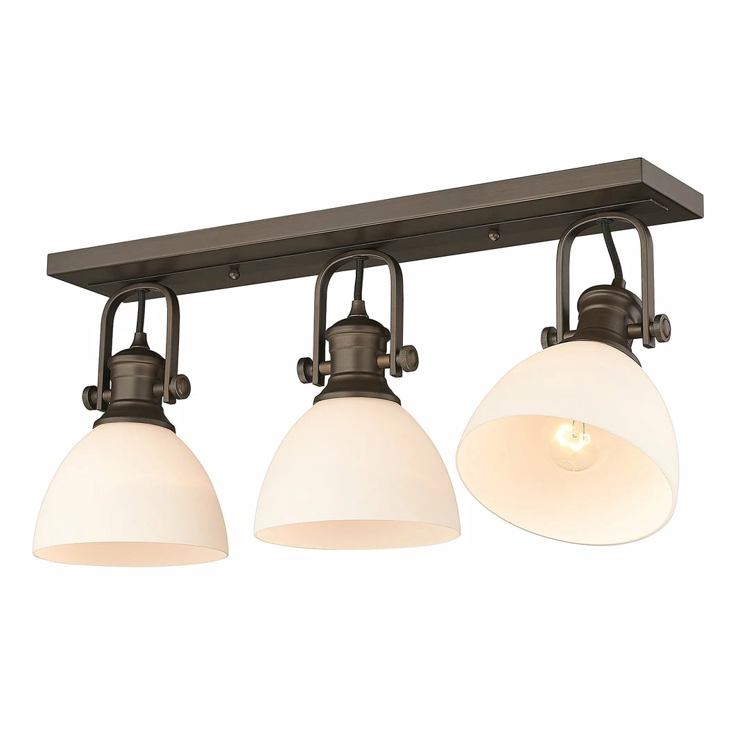 Wholesale ๐ Golden Lighting American Farmhouse Hines 3 Light Semi-Flush โ๏ธ 18 Golden Lighting American Farmhouse Hines 3 Light Semi-Flush