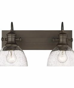 Best Pirce ⭐ Golden Lighting Hines 2 Light Bath Vanity 🥰 51 Golden Lighting Hines 2 Light Bath Vanity
