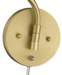 Golden Lighting Ryleigh 1 Light Articulating Wall Sconce American Farmhouse