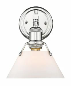 Golden Lighting Orwell 1 Light Bath Vanity American Farmhouse